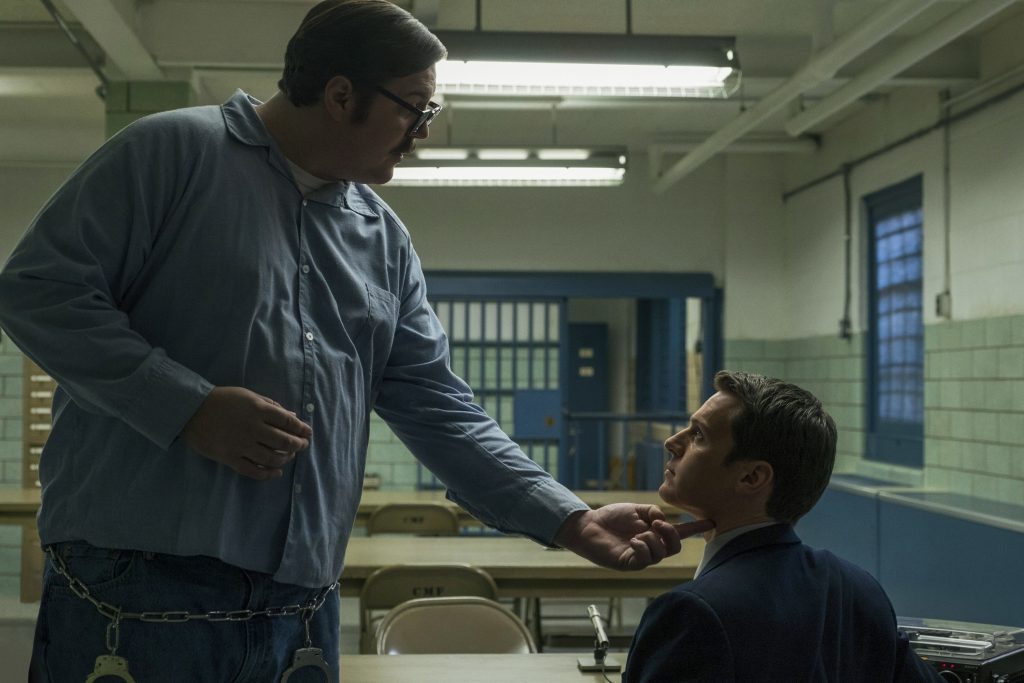 Production still from Netflix's Mindhunter series