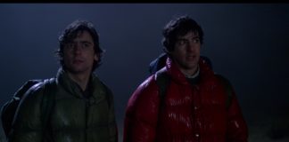 David Naughton and Griffin Dunne in American Werewolf in London