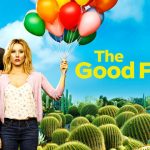 Logo for The Good Place with Ted Danson and Kristen Bell