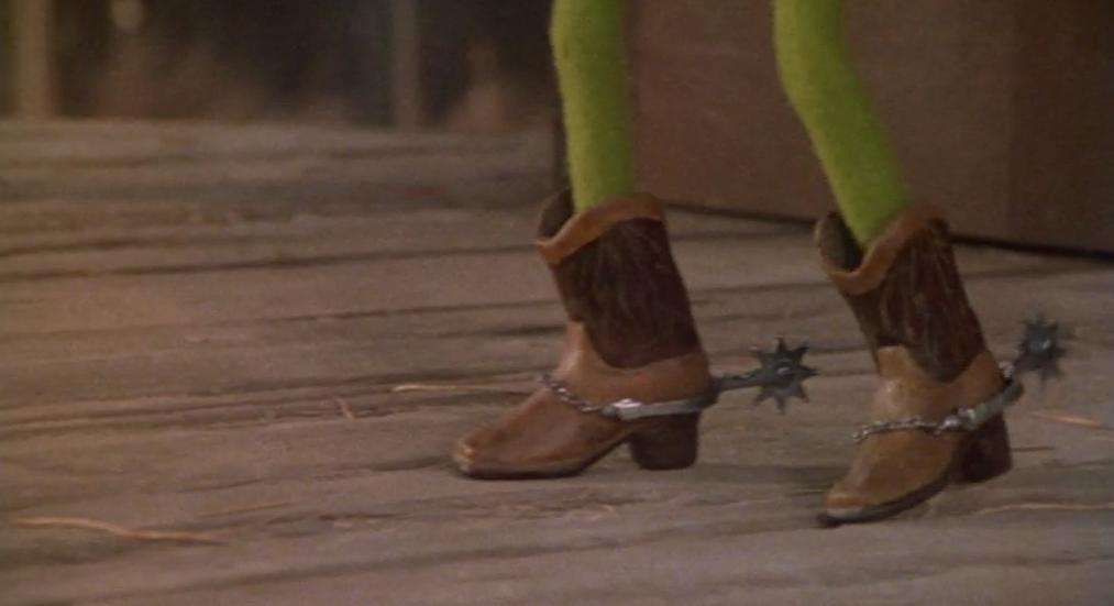 Kermit the Frog's cowboy boots