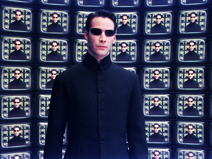 Neo in the Matrix