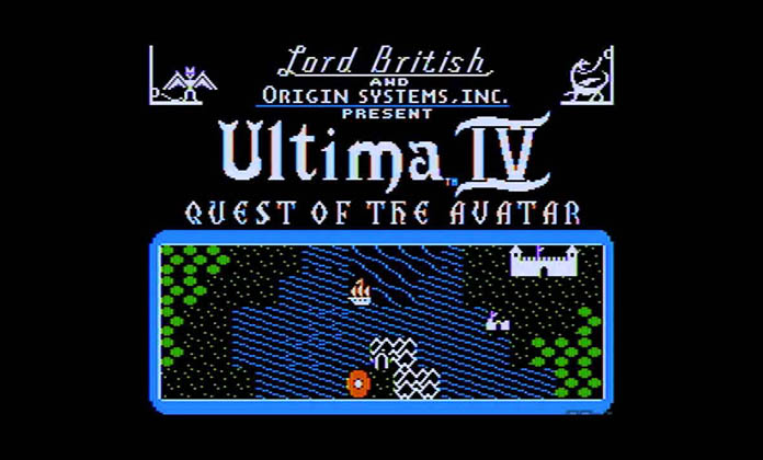 Ultima 4 Opening Screen