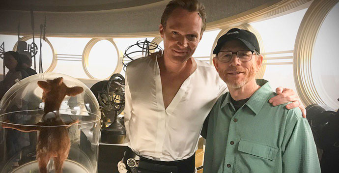 Ron Howard and Paul Bettany