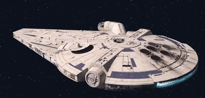 Millennium Falcon from Solo: A Star Wars Story