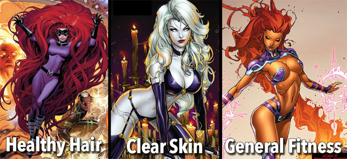 Secondary Sex Characteristics in Comic Book Women 2