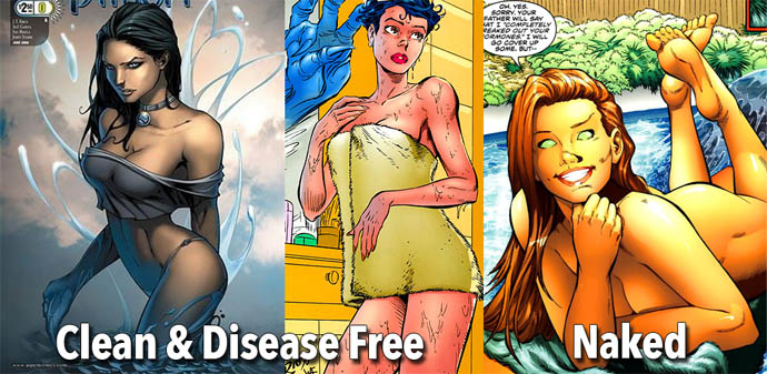 Secondary Sex Characteristics in Comic Book Heroines 4
