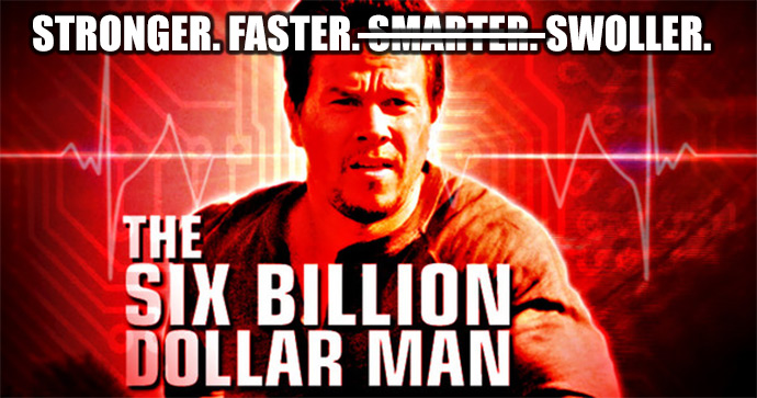 Six Billion Dollar Man Fan Poster