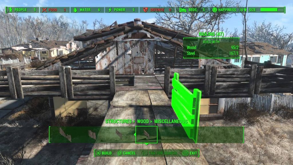Fallout 4 settlement building 
