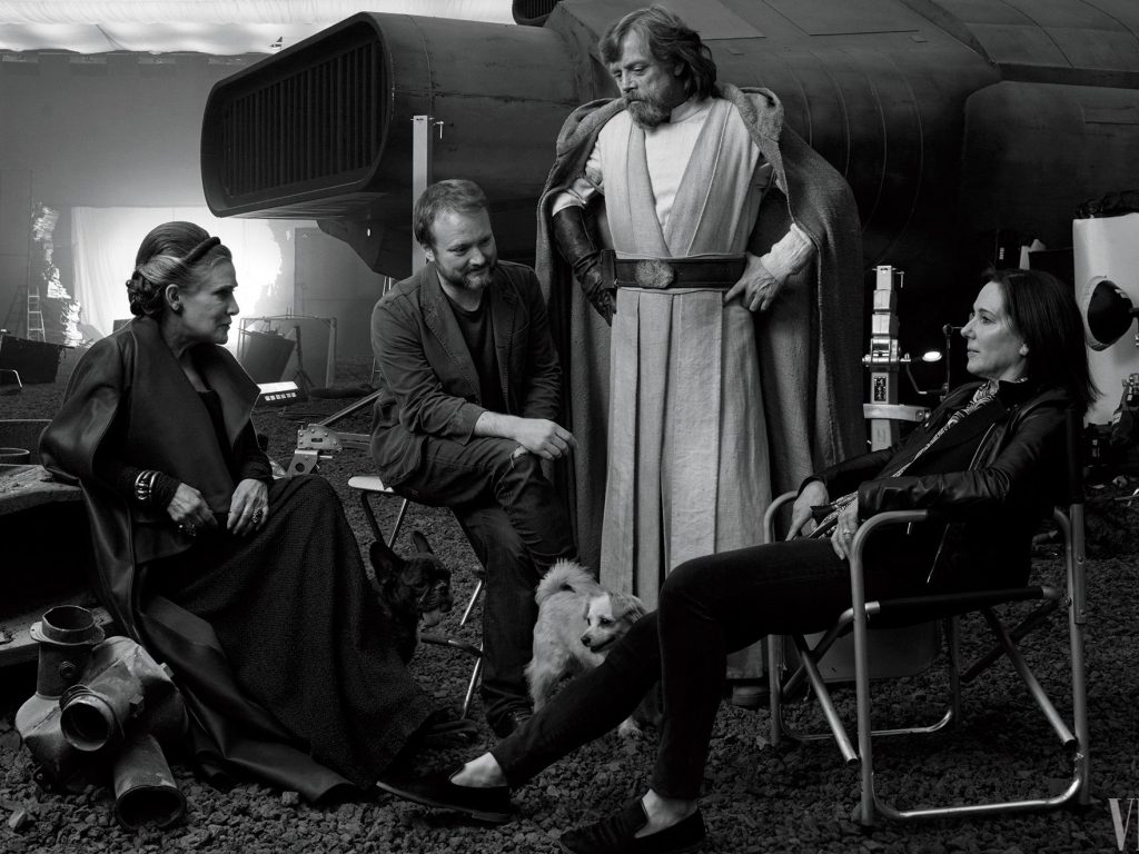 Behind the scenes of The Last Jedi 