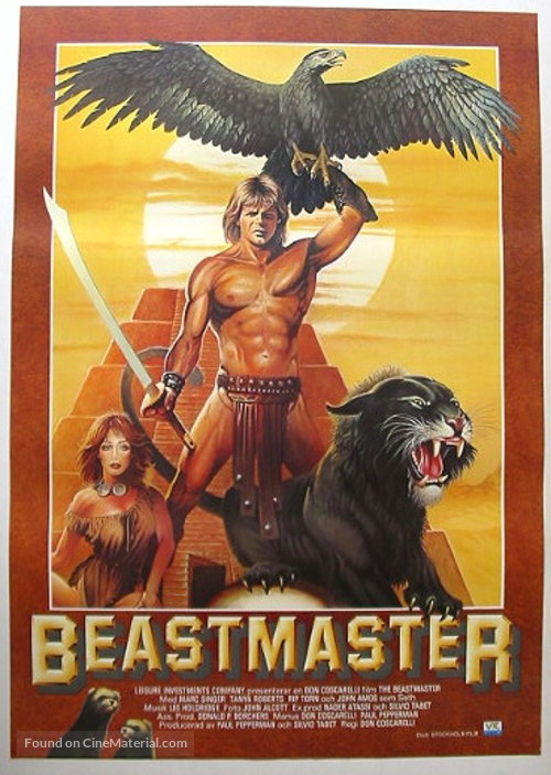 Beastmaster Through The Ages.